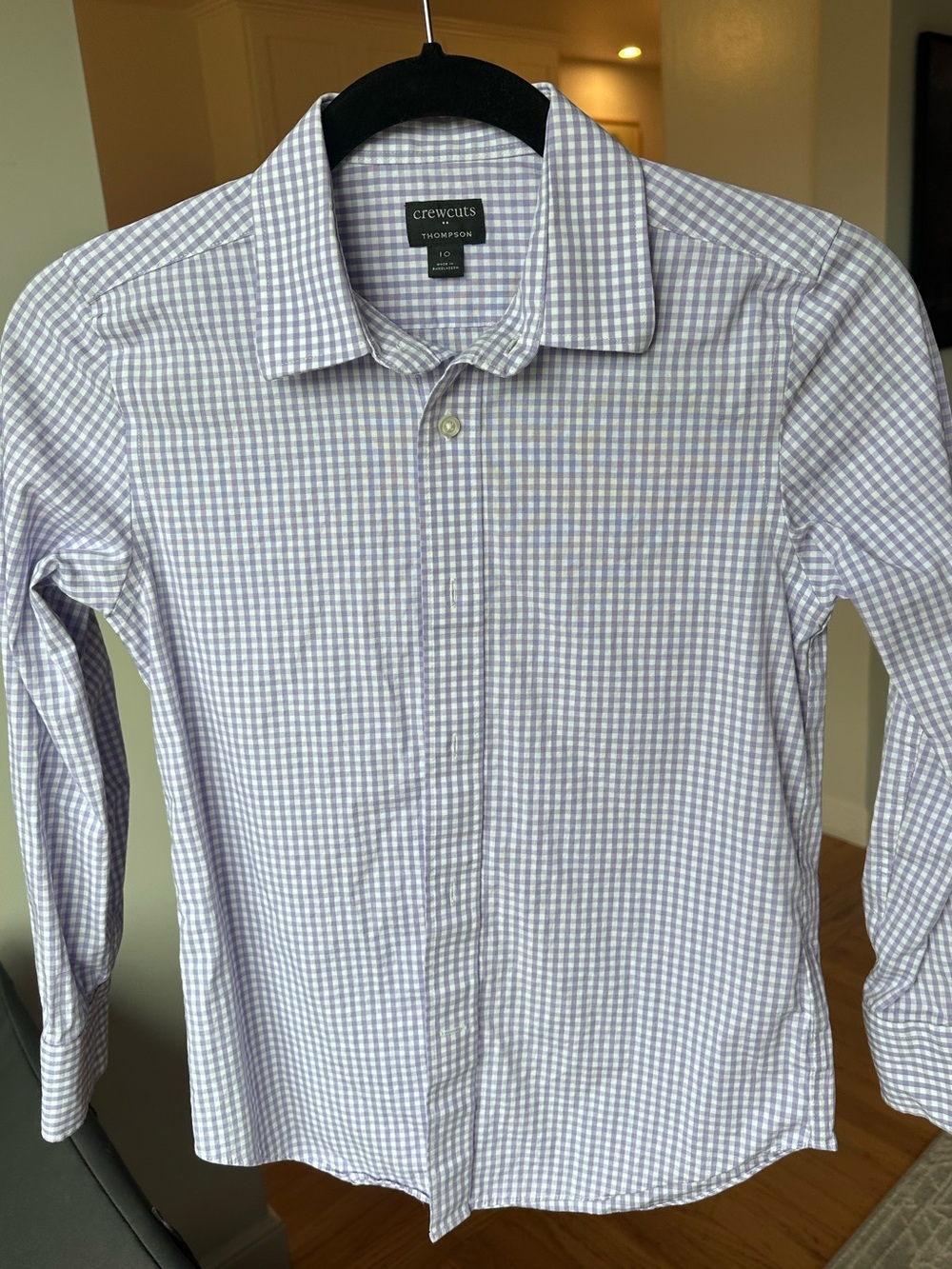 Crewcuts Thompson gingham button down